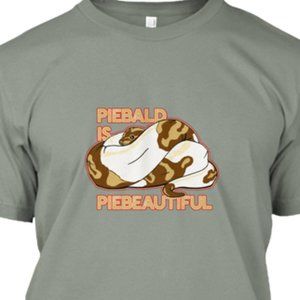 Reptile T-Shirt - Piebald is Pie-Beautiful